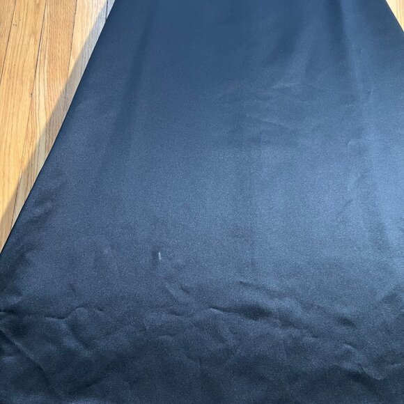 Vintage Jessica McClintock For Gunne Sax Size 3/4 Black A-Line Formal Maxi Skirt - Picture 7 of 15